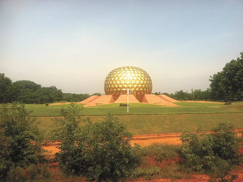 The Matrimandir in Auroville. - LISA WAANANEN