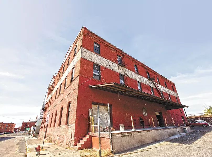 The new space for Terrain in the former Washington Cracker Co. building. - YOUNG KWAK