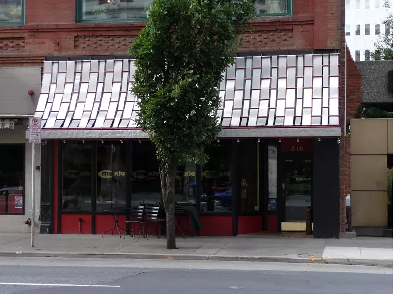 The now-closed Moxie.