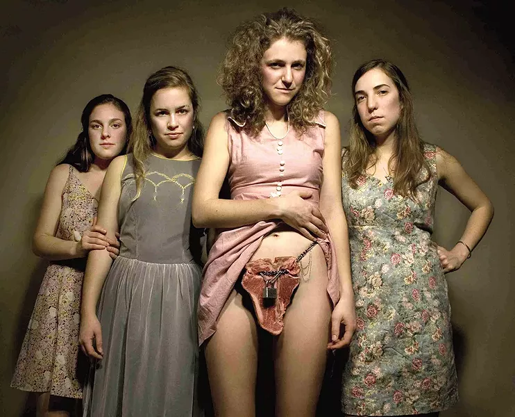 The Seattle-based group, Chastity Belt, may sing about vaginas, but they take music seriously.
