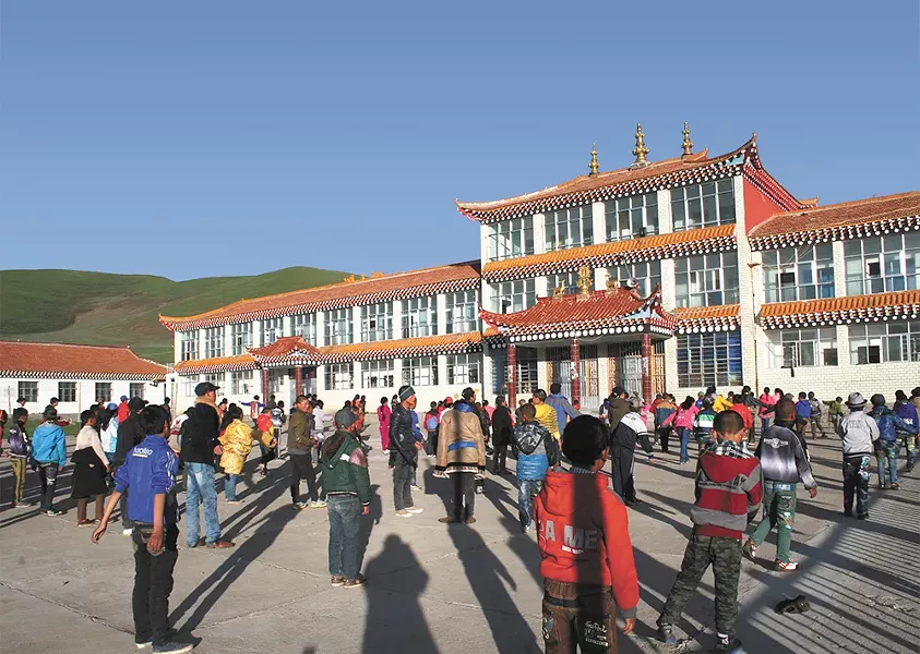 The Sengdruk Taktse School in Eastern Tibet, founded by Lama Lakshey Zangpo. - LAMA LAKSHEY ZANGPO