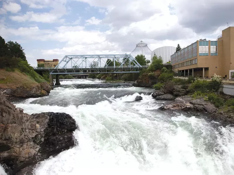 The Spokane River - GLEN LANDBERG