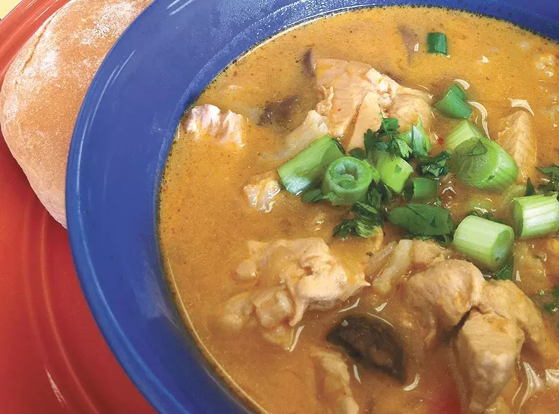 The thom gai kai from Soul Soup.