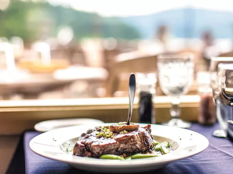 The view from Tony\'s On The Lake in Coeur d\'Alene. - MIKE MCCALL