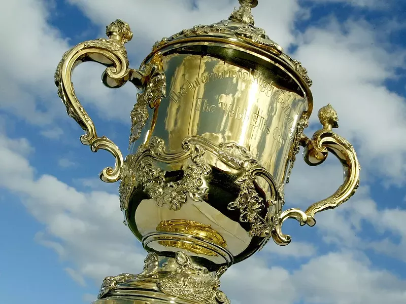 THE WEBB ELLIS TROPHY