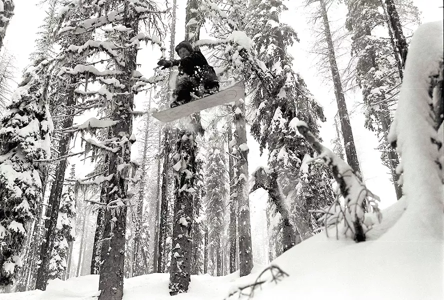 "There is something so big and vast about the mountains and the winter," says Mason Sutter. - MASON SUTTER