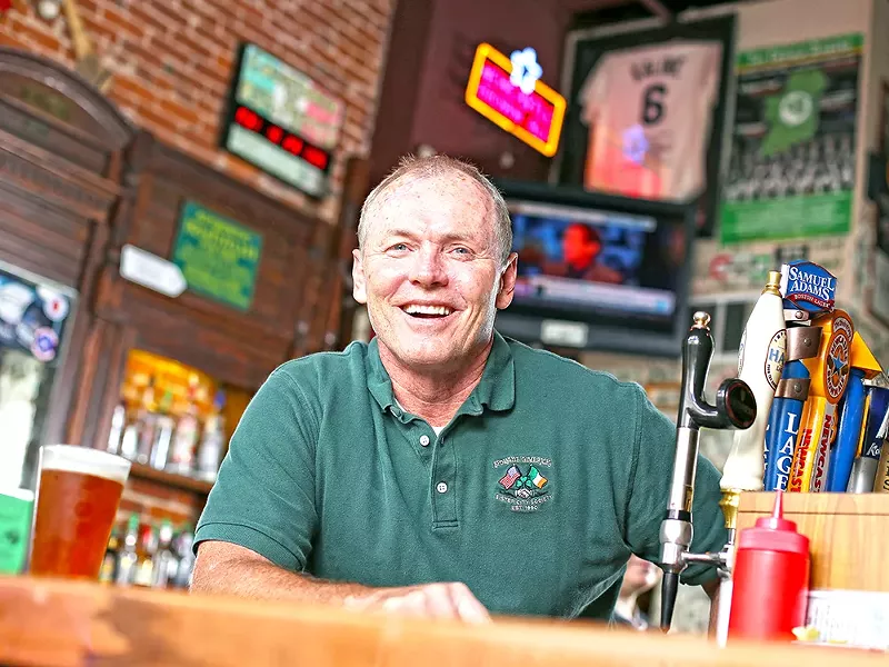 Tim O\'Doherty, owner of O\'Doherty\'s Irish Grille, is part of a local dining industry that employs 18,200 people. - YOUNG KWAK
