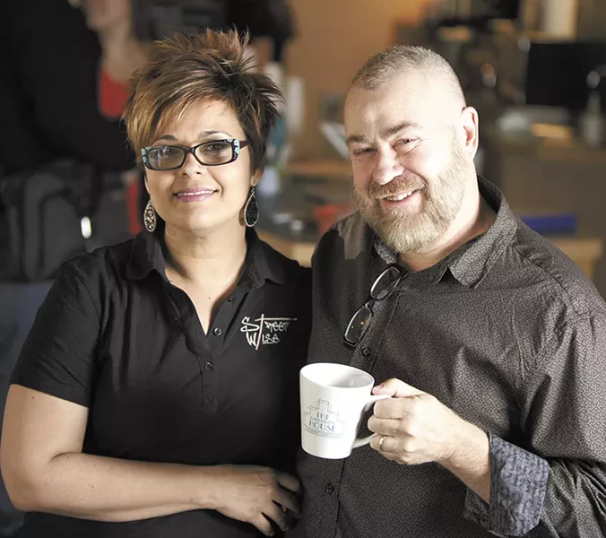 Tonia and Rob Bryceson, owners of the Gathering House. - YOUNG KWAK