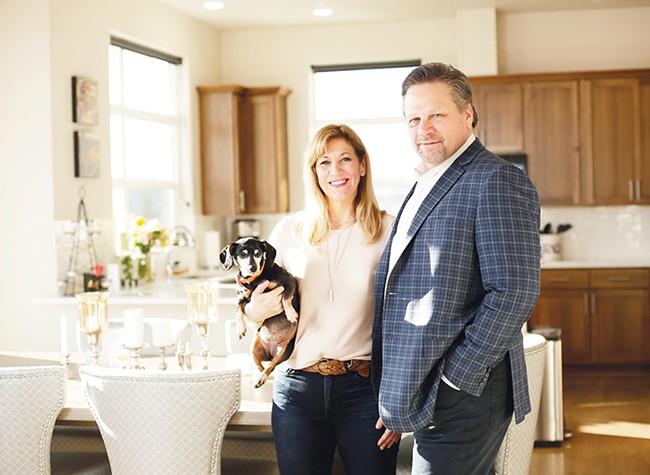 “We’ve both always been intrigued with downtown living,” says Laurie Allen, who along with her new husband James and dog Coco are settling into an urban lifestyle. - YOUNG KWAK