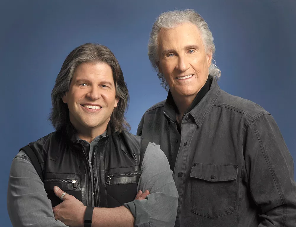 Soul and inspiration: Bill Medley (right) and his duet partner Bucky Heard breathe new life into the Righteous Brothers' classic hits.