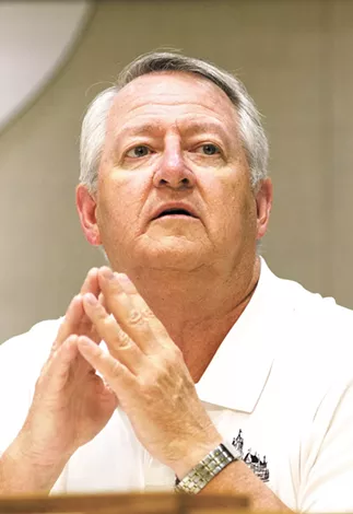 Commissioner Al French wants to challenge a state law that will expand the county commission from three to five members. - YOUNG KWAK