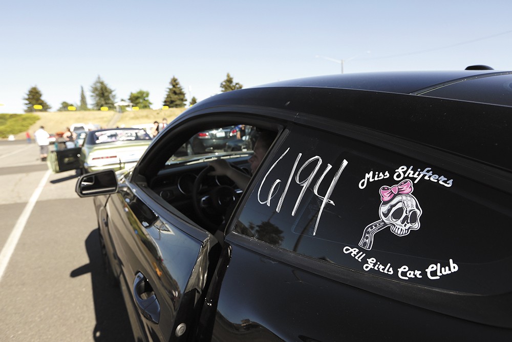 A love of burning rubber and flashy rides brings together the Miss Shifters, Spokane's all-female car club