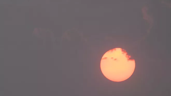 Eclipses are dumb. Terrible air quality is where all the staring-into-the-sun action is at. - DANIEL WALTERS PHOTO