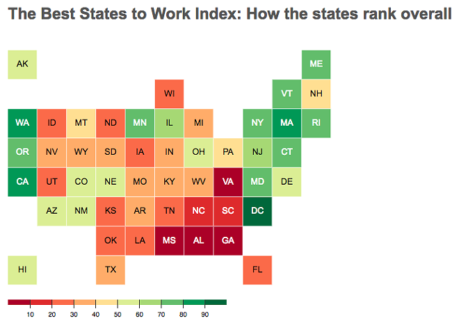 Report: Washington best state to work in, Idaho not so much (3)