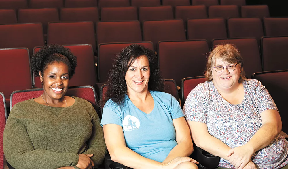 Next generation: (left to right) Angela Hagans, Sandi Wasteney and Shannon Deonier will steer LLCT into the future. - YOUNG KWAK