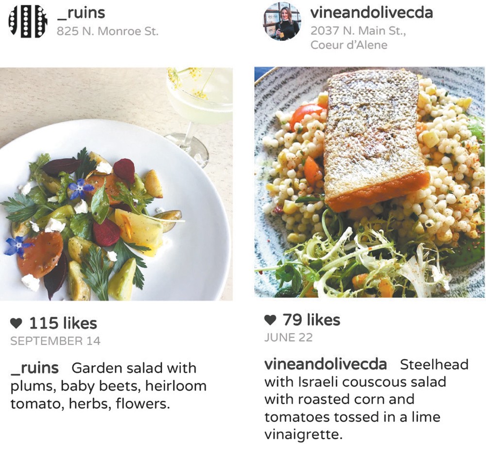 Inlander picks for local restaurants you need to follow on Instagram (and eat at, too)