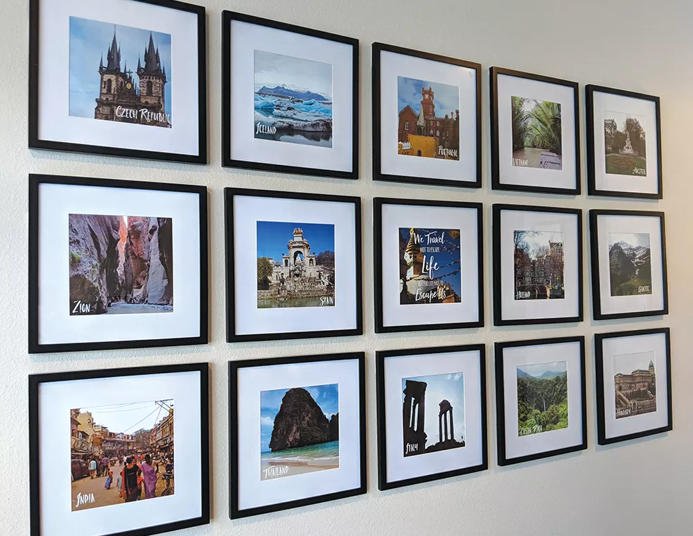 Art of Experience: Fill empty walls with mementos of your travels