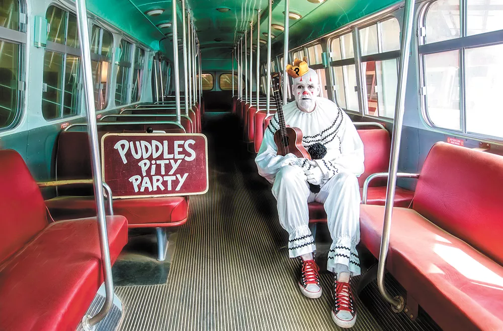 "But doctor, I am Puddles." The singing YouTube sensation hits the Bing next Thursday. - EMILY BUTLER PHOTO