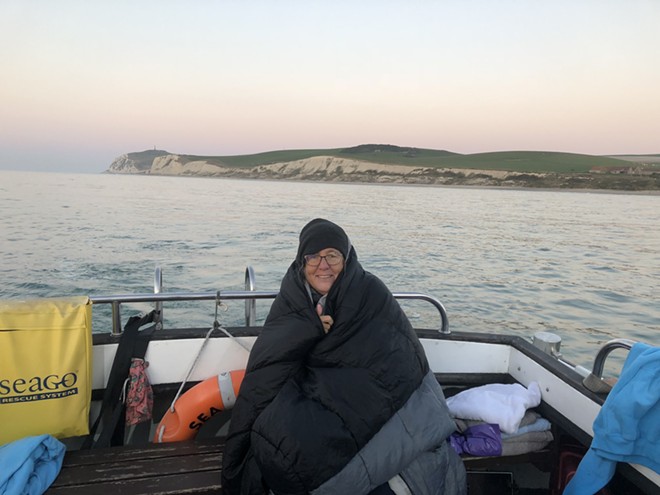 How a 62-year-old Spokane woman made history with a swim across the English Channel