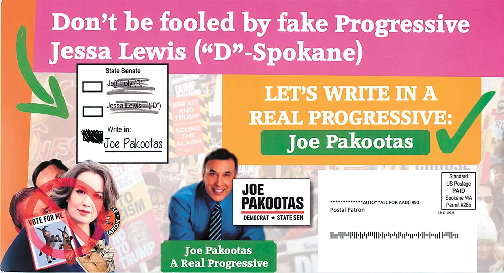 Don't be fooled by fake progressive Glen Morgan, a conservative activist from Thurston County who sent out mailers like these to liberal voter across the state. He maintains it wasn't his intention to deceive.