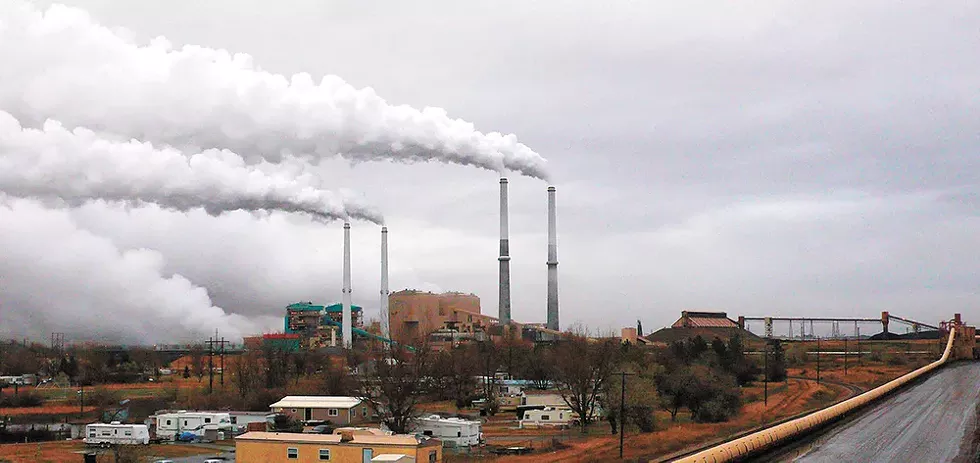 The Sierra Club is betting that the days are numbered for the Colstrip coal plant, which Avista partially owns. - SIERRA CLUB PHOTO