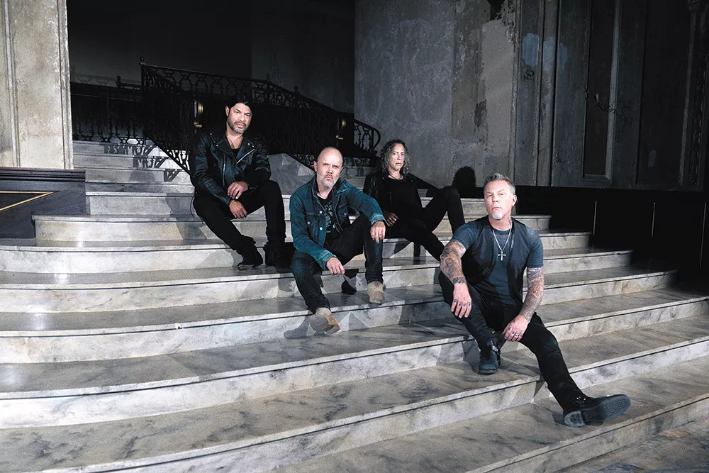 We've hand-picked some killer Metallica tracks to revisit before the band hits the Arena on Sunday. - HERRING & HERRING PHOTO