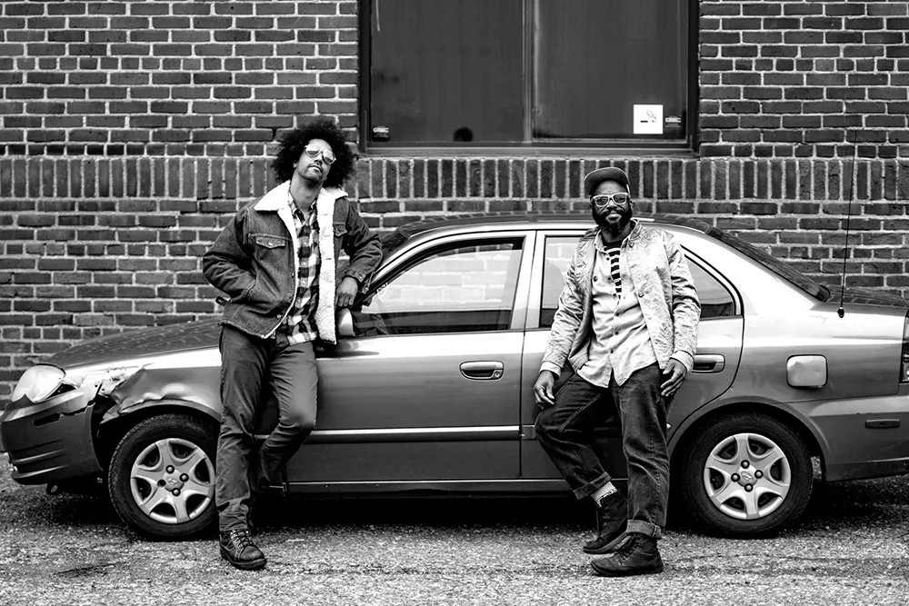 Matt Slater (left) and Himes Alexander are the Smokes, and they're back in Spokane for the first time following a move to the Midwest. - ADAM IVERSON PHOTO