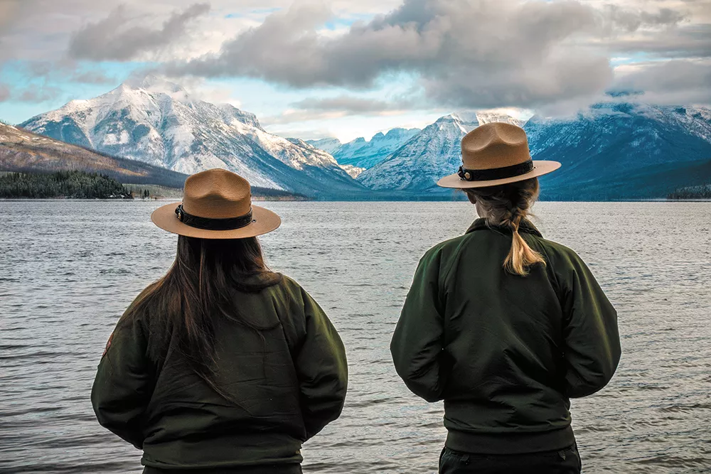 So far, Glacier National Park has escaped the worst of the partial government shutdown. - NATIONAL PARK SERVICES PHOTO