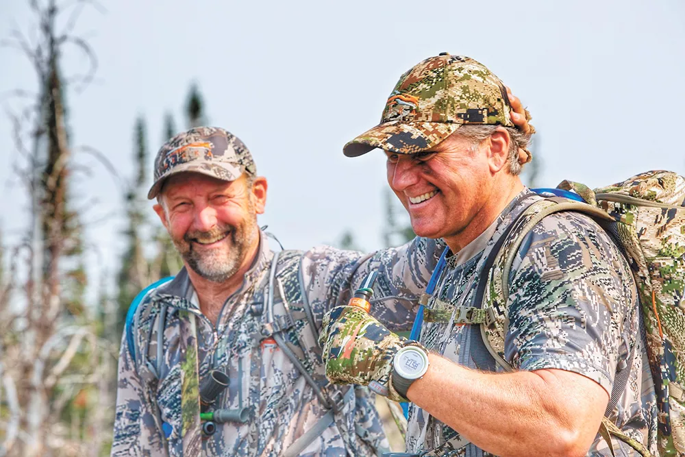 Bob Legasa (right), of Coeur d'Alene, survived a grizzly attack in the fall. - PHOTO COURTESY OF BOB LEGASA