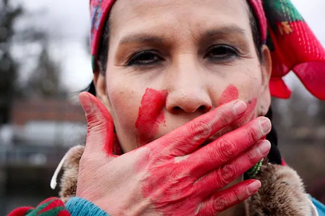 Indigenous Peoples March in Spokane highlights environmental justice, violence against women