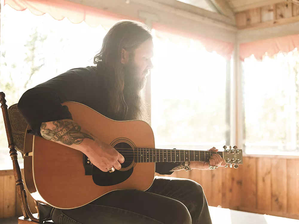 Vintage country music nuts will find a kindred spirit in Whitey Morgan, who plays the Knitting Factory on Saturday. - MICHAEL MESFOTO PHOTO
