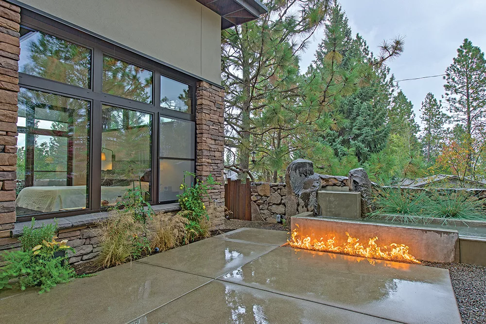 A passive house on Spokane's South Hill features rooms with an abundance of triple-pane windows. - DON HAMILTON PHOTO