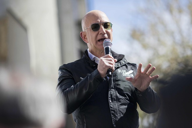 Jeff Bezos, the founder of Amazon - NICK COTE/THE NEW YORK TIMES