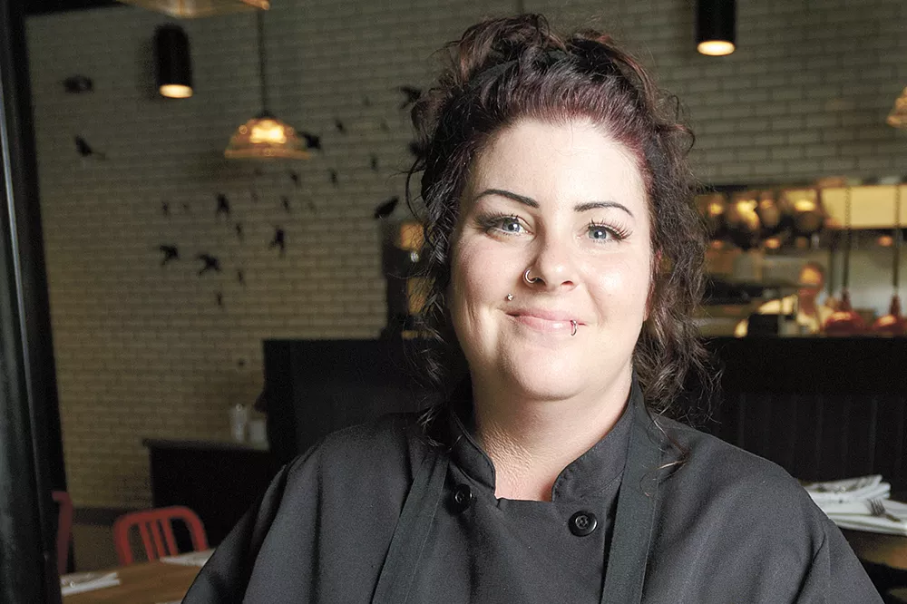 Current Kitchen executive chef Molly Patrick feels empowered to be part of the industry's female head chef minority. - YOUNG KWAK
