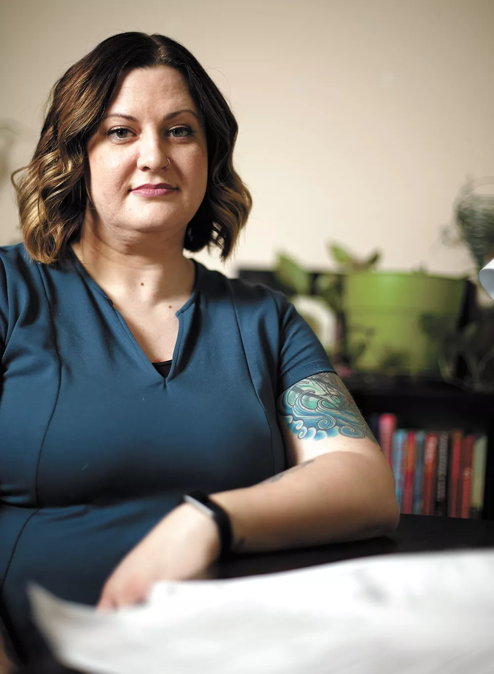 Sherry Miller hopes her story will inspire state lawmakers to let parents get mental health treatment for their kids. - YOUNG KWAK PHOTO