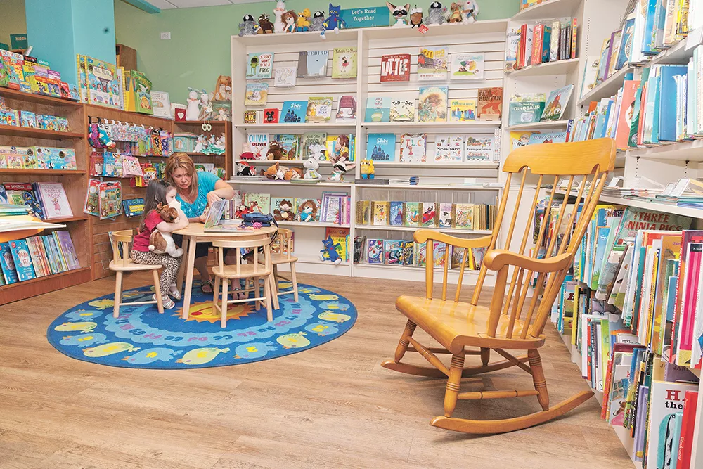 Kids are welcome at the Well-Read Moose, which is marking its fifth anniversary in May. - TIMOTHY PHILLIPS PHOTO