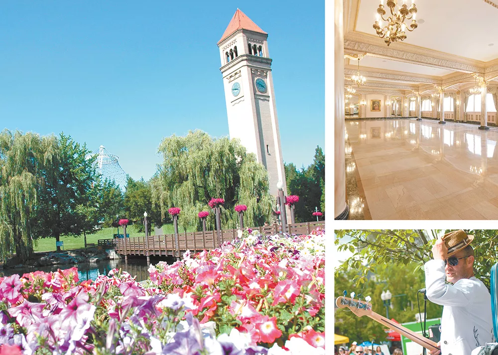 Forget Virginia! The Inland Northwest is for lovers — with dates in Riverfront Park, weddings at the Davenport and music supplied by The Rub.