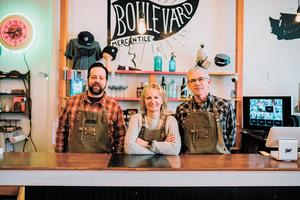 Boulevard Mercantile has become a go-to destination for vintage-loving home decorators. - DANIELLE ROBERTS PHOTO