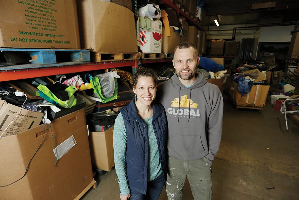 Amy and Brent Hendricks' Global Neighborhood thrift shop helps refugees in Spokane gain job skills and cultural understanding. - YOUNG KWAK PHOTO