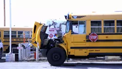 A propane-powered bus that will be unveiled next week in Spokane Public Schools - COURTESY SPOKANE PUBLIC SCHOOLS