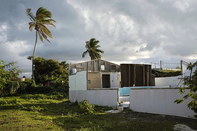 A church destroyed by Hurricane Maria in Guaynabo, Puerto Rico, is still in disrepair in this Jan. 16, 2019 photo. FEMA and other agencies have so far distributed $11.2 billion in aid to Puerto Rico. - CHRISTOPHER GREGORY/THE NEW YORK TIMES