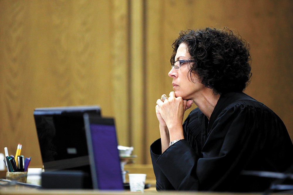 Superior Court Judge Maryann Moreno handled the controversial case. - YOUNG KWAK PHOTO