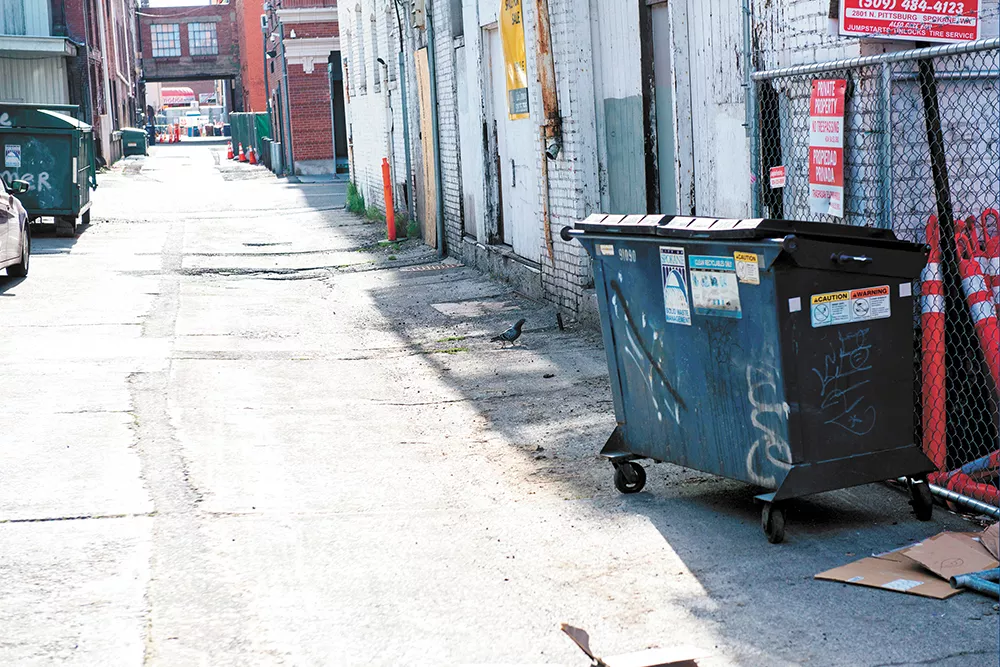 Could improving Spokane's alleyways lead to a prettier downtown - and maybe even a safer one?