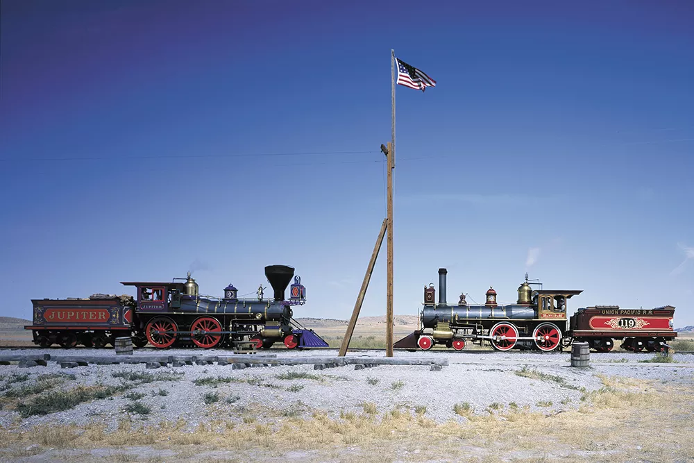 History buffs: Consider a visit to the Golden Spike National Historic Site in Utah. - LIBRARY OF CONGRESS PHOTO