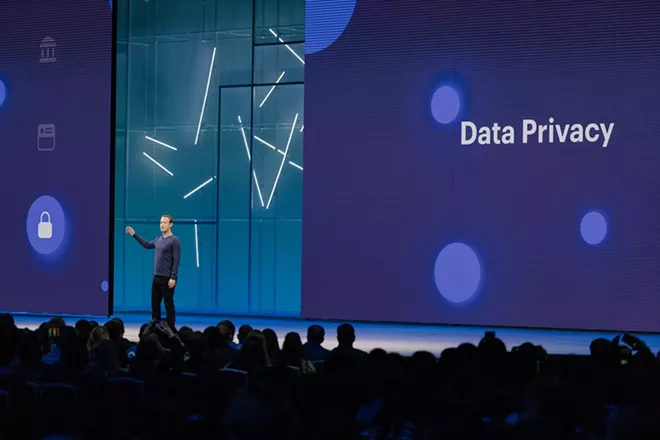 Mark Zuckerberg, Facebook’s chief executive, speaks at F8, the company’s annual developer conference in San Jose, Calif., May 1, 2018. Facebook on July 24, 2019, was ordered to create new layers of oversight for its collection and handling of users’ personal data by the Federal Trade Commission, as the agency detailed a privacy settlement with the social network that signals Washington’s newfound energy in reining in powerful technology companies. - JASON HENRY/THE NEW YORK TIMES
