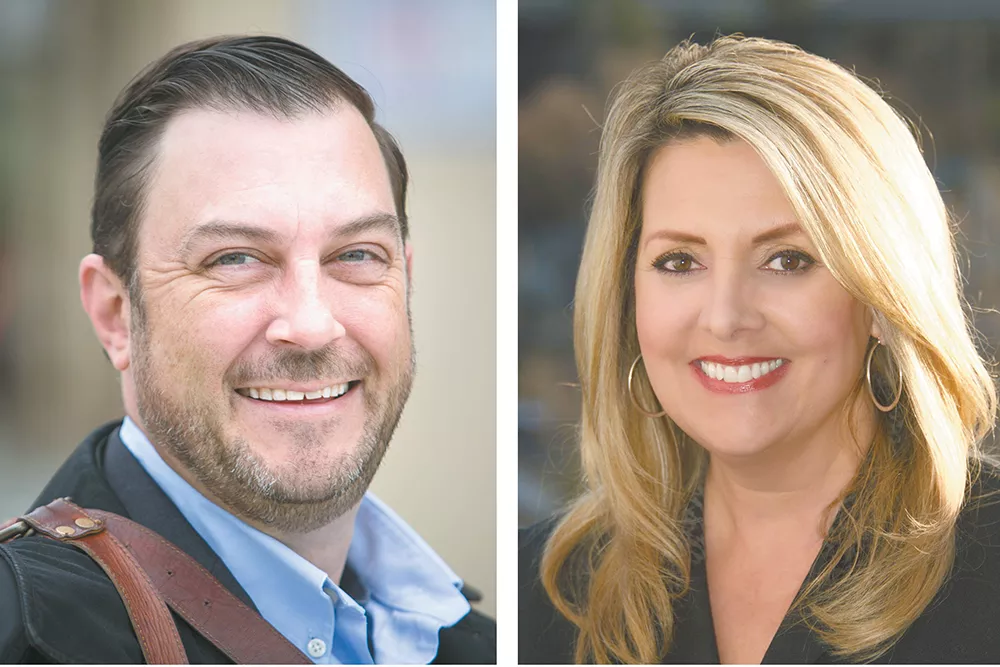 Mayoral frontrunners Ben Stuckart and Nadine Woodward can point to numerous co-workers who loved working with them — but others say they've seen the candidates' less smiley sides.