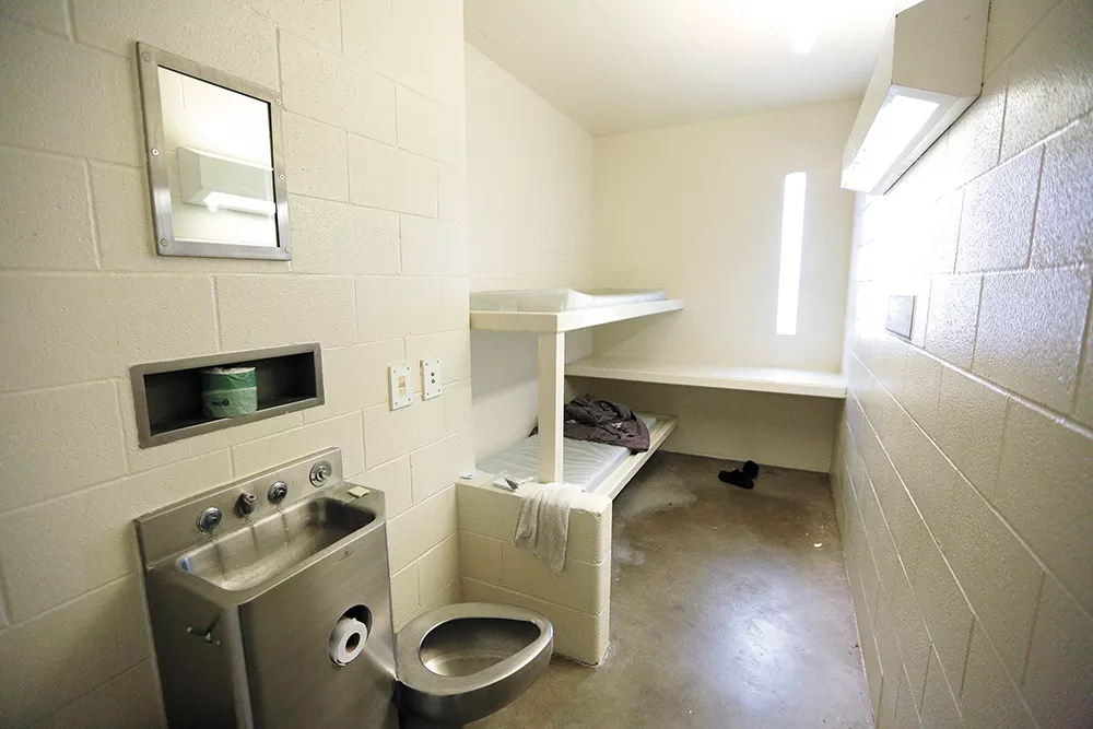 The opioid crisis is "landing on the jail's front door," says jail director Mike Sparber. - YOUNG KWAK