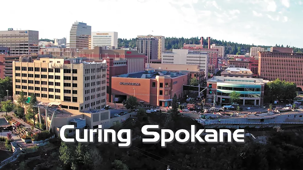 Developer Larry Stone says downtown Spokane isn't dying — arguing instead that it's sick with crime.