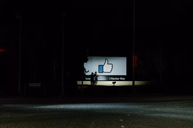 The Facebook campus in Menlo Park, Calif., April 9, 2018. Facebook on Sept. 17, 2019, announced a series of changes to limit hate speech and extremism on the social network, expanding its definition of terrorist organizations and planning to deploy artificial intelligence to better spot and block live videos of shooters. - JASON HENRY/THE NEW YORK TIMES