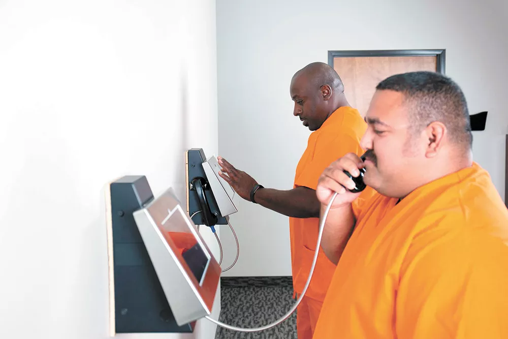 Video visitation technology is increasingly prevalent inside America's correctional facilities. - GTL PHOTO